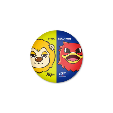 ティナ×リードくん コラボ缶バッジ